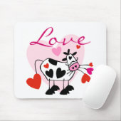 Mooey Liebe Valentine Mousepad (Mit Mouse)