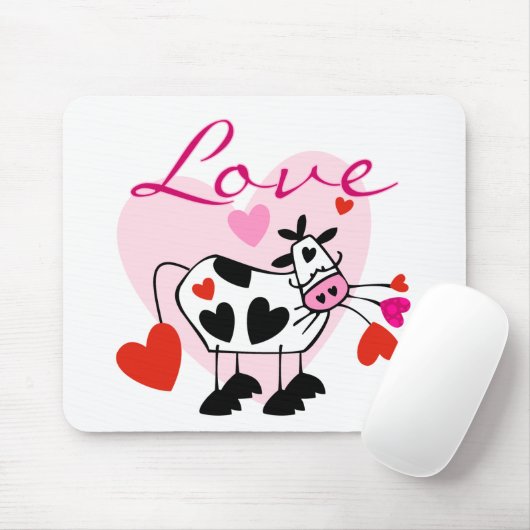 Mooey Liebe Valentine Mousepad (Mit Mouse)