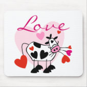 Mooey Liebe Valentine Mousepad (Vorne)