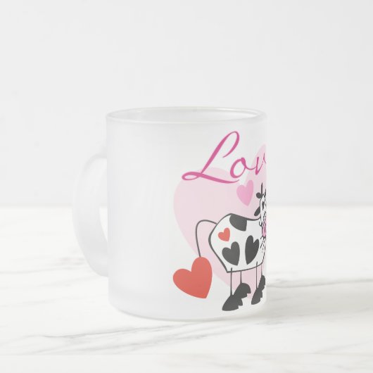 Mooey LiebeValentine Mattglastasse (Vorderseite Links)