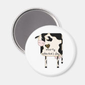 Mooey Valentine T - Shirt und Geschenke Magnet (Vorderseite/Rückseite)