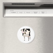 Mooey Valentine T - Shirt und Geschenke Magnet (In Situ (Geschirrspüler))