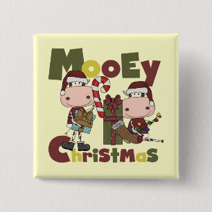 Mooey Weihnachten Button