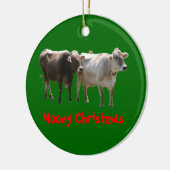 Mooey Weihnachten Keramik Ornament (Links)