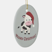 Mooey Weihnachten! Keramik Ornament (Rechts)
