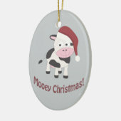 Mooey Weihnachten! Keramik Ornament (Links)