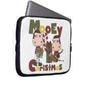 Mooey Weihnachten Laptopschutzhülle (Vorne Rechts)