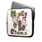 Mooey Weihnachten Laptopschutzhülle (Vorderseite Links)
