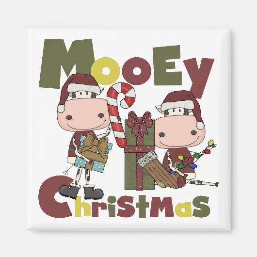 Mooey Weihnachten Magnet (Vorne)