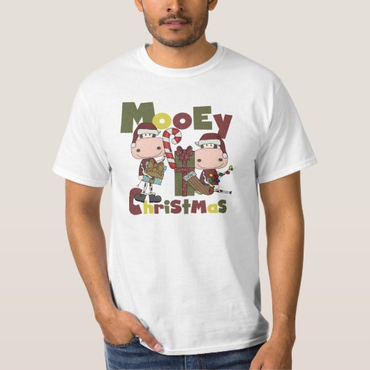 Mooey Weihnachten T-Shirt (Vorderseite)