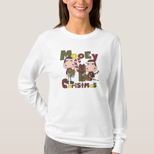 Mooey Weihnachten T-Shirt (Vorderseite)