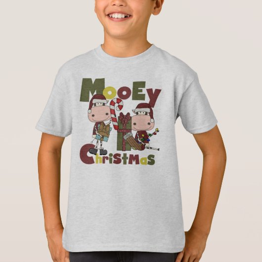 Mooey Weihnachten T-Shirt (Vorderseite)