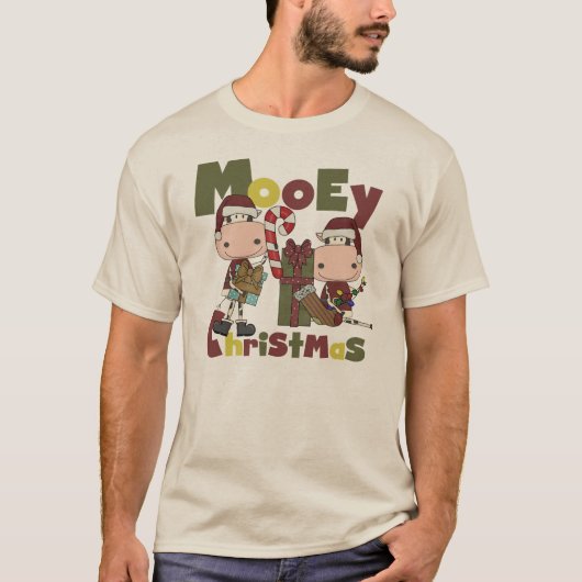 Mooey Weihnachten T-Shirt (Vorderseite)