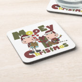 Mooey Weihnachten Untersetzer (Linke Seite)