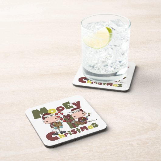 Mooey Weihnachten Untersetzer (Rechte Seite)