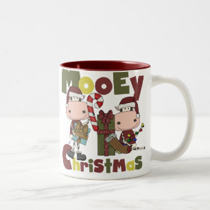 Mooey Weihnachten Zweifarbige Tasse