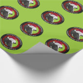 Mooey Weihnachtsglückliche Geschenkpapier (Ecke)