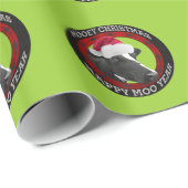 Mooey Weihnachtsglückliche Geschenkpapier (Rolleneckpunkt)