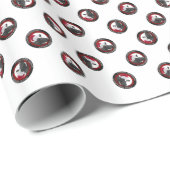 Mooey Weihnachtsglückliche Geschenkpapier (Rolleneckpunkt)