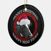 Mooey Weihnachtsglückliche Keramikornament (Links)