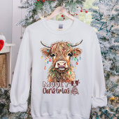 Mooey Weihnachtskuh Weihnachtsadorable Funny Cow T-Shirt