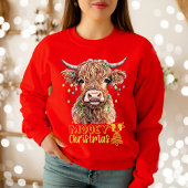 Mooey Weihnachtskuh Weihnachtsadorable Funny Cow T-Shirt
