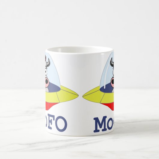 MooFO UFO-Tasse Kaffeetasse (Mittel)