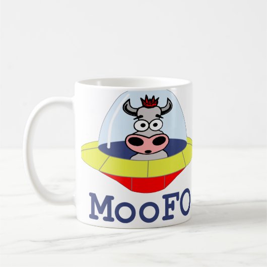 MooFO UFO-Tasse Kaffeetasse (Links)