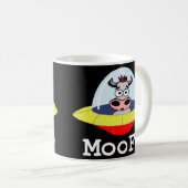 MooFO UFO-Tasse Kaffeetasse (VorderseiteRechts)