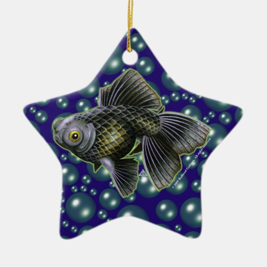 Moog the Black Moor Star Ornament (Vorne)