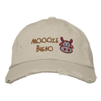 MOOIE BUENO COW CAP BESTICKTE KAPPE