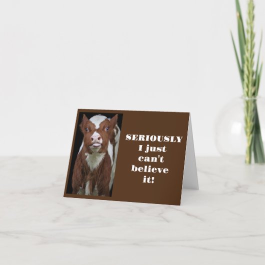 MOOING WISHES AUF IHREM **21. GEBURTSTAG** KARTE (Vorderseite)