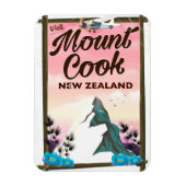 Mook Cook New Zealand Reiseplakat Magnet (Vertikal)