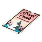 Mook Cook New Zealand Reiseplakat Magnet (Linke Seite)