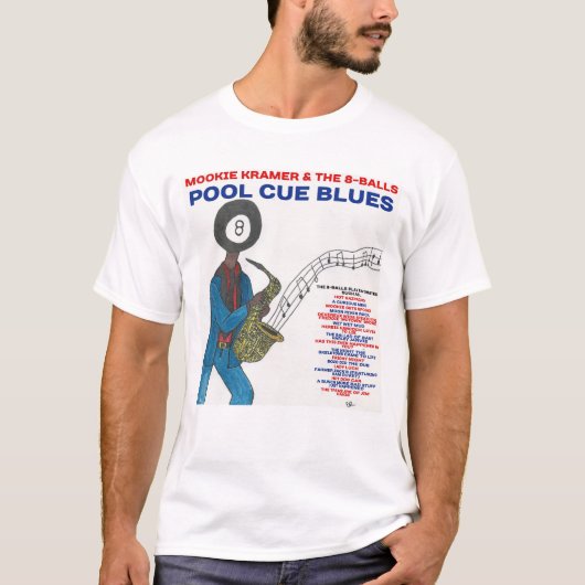 Mookie Kramer Album Cover T - Shirt (Vorderseite)