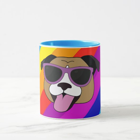 Mookie-Tasse (Regenbogen) Tasse (Zentrum)