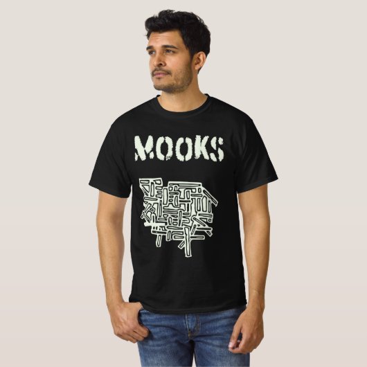 Mooks Block Patch-Farbe T-Shirt (Vorne ganz)