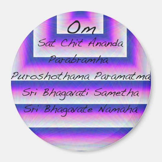 Moola Mantra Magnet (Vorne)