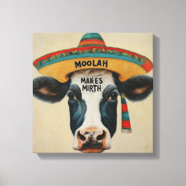 moolah machen Spiegel Hispanic AStretched Canvas P Leinwanddruck