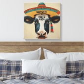 moolah machen Spiegel Hispanic AStretched Canvas P Leinwanddruck (Insitu (Schlafzimmer))