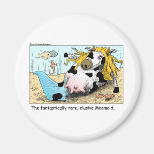 Moomaid Funny Cow Cartoon Gift T-Shirts Sammlerstü Magnet