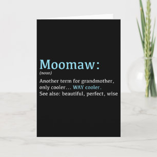 Moomaw_ Lustige Definition Substantiv - Ein andere Karte
