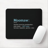 Moomaw_ Lustige Definition Substantiv - Ein andere Mousepad (Mit Mouse)