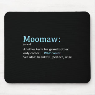 Moomaw_ Lustige Definition Substantiv - Ein andere Mousepad
