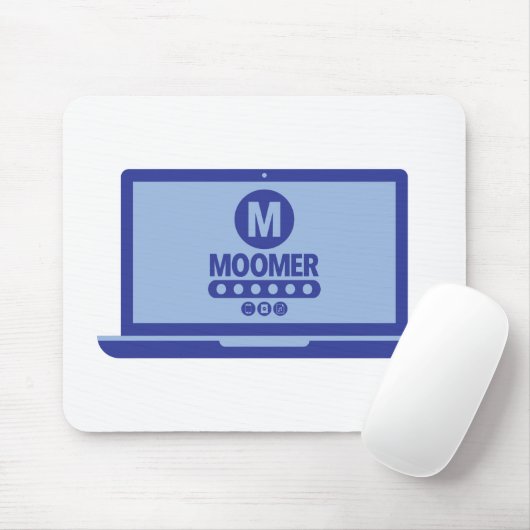 Moomer Log In Mauspad (Mit Mouse)