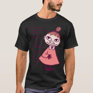 Moomin-Frostkreatur Charakter Herbst T-Shirt
