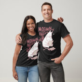 Moomin Schwarzes Textlogo T-Shirt (Unisex)