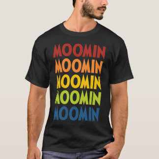 Moomin Winter Moomintroll & Snorkmaiden tanzen Sch T-Shirt