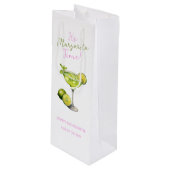 MooMoos & Margaritas Geschenktüte Für Weinflaschen (Vorderseite Schrägansicht)