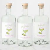 MooMoos & Margaritas Junggesellinnenabschied Willk Alkoholflaschenetikett (Flaschen)